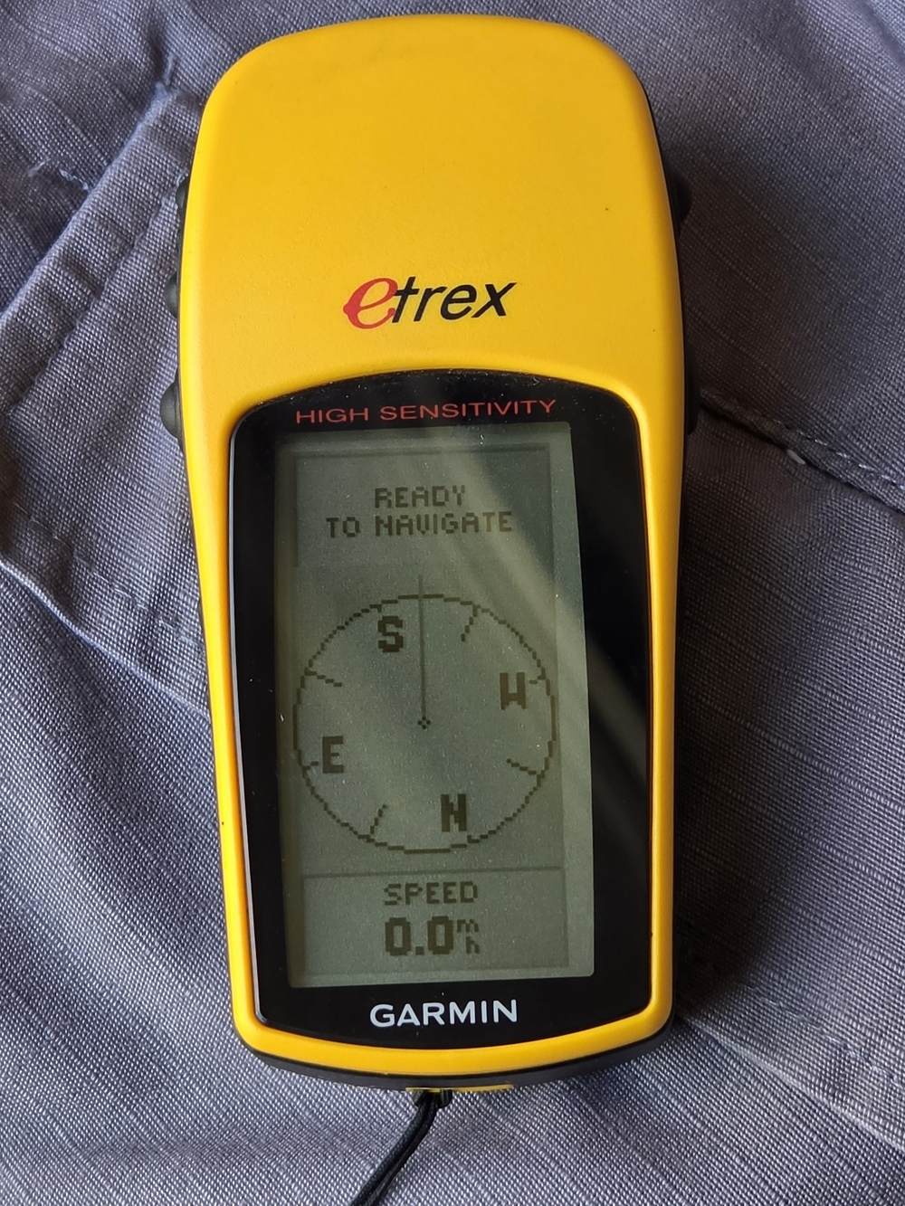 Garmin eTrex High Sensitivity Yellow GPS